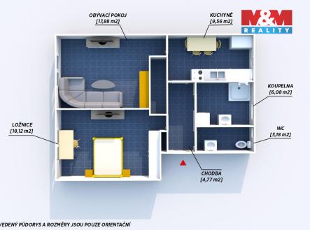 a20.jpg | Pronájem bytu, 2+1, 60 m²