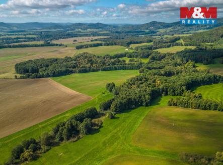 Letecký pohled | Prodej - pozemek, ostatní, 19 785 m²
