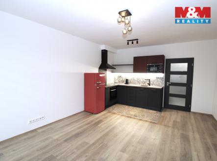 Kuchyně s obývacím pokojem | Prodej bytu, 2+kk, 48 m²