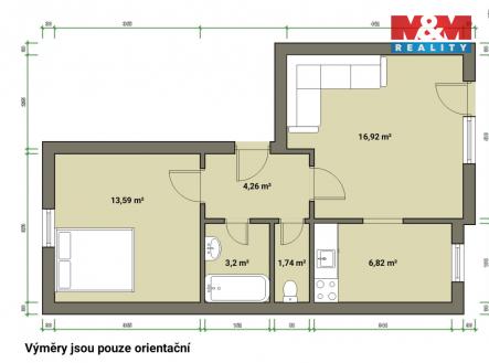 ML Kubelíkova 805.jpeg | Prodej bytu, 2+kk, 47 m²