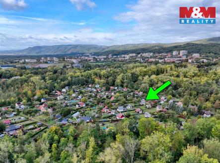 Pohled z výšky | Prodej - pozemek, zahrada, 420 m²