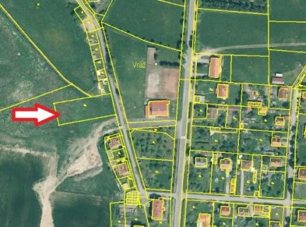 vraz-u-pisku_Vráž u Písku katastr sipka.jpg | Prodej - pozemek pro bydlení, 1 637 m²