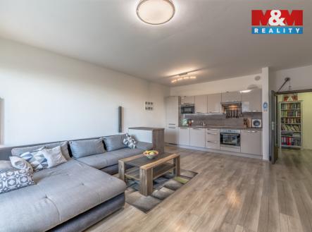 Obývací pokoj + KK | Prodej bytu, 2+kk, 81 m²