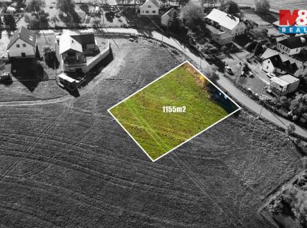 zajecov_ohraniceni.jpg | Prodej - pozemek pro bydlení, 1 155 m²