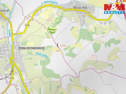 mapka | Prodej - pozemek, zahrada, 200 m²