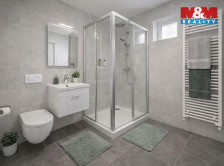 vizualizace koupelna | Prodej - dům/vila, 158 m²