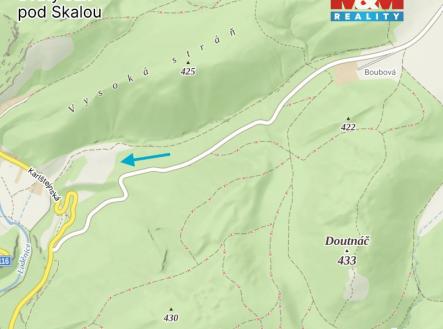 základí mapa louka Beroun.jpg | Prodej - pozemek, trvalý travní porost, 3 521 m²