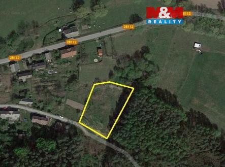 zakreslení pozemku.jpg | Prodej - pozemek pro bydlení, 2 948 m²