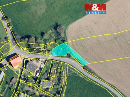 ortofoto | Prodej - pozemek pro bydlení, 560 m²