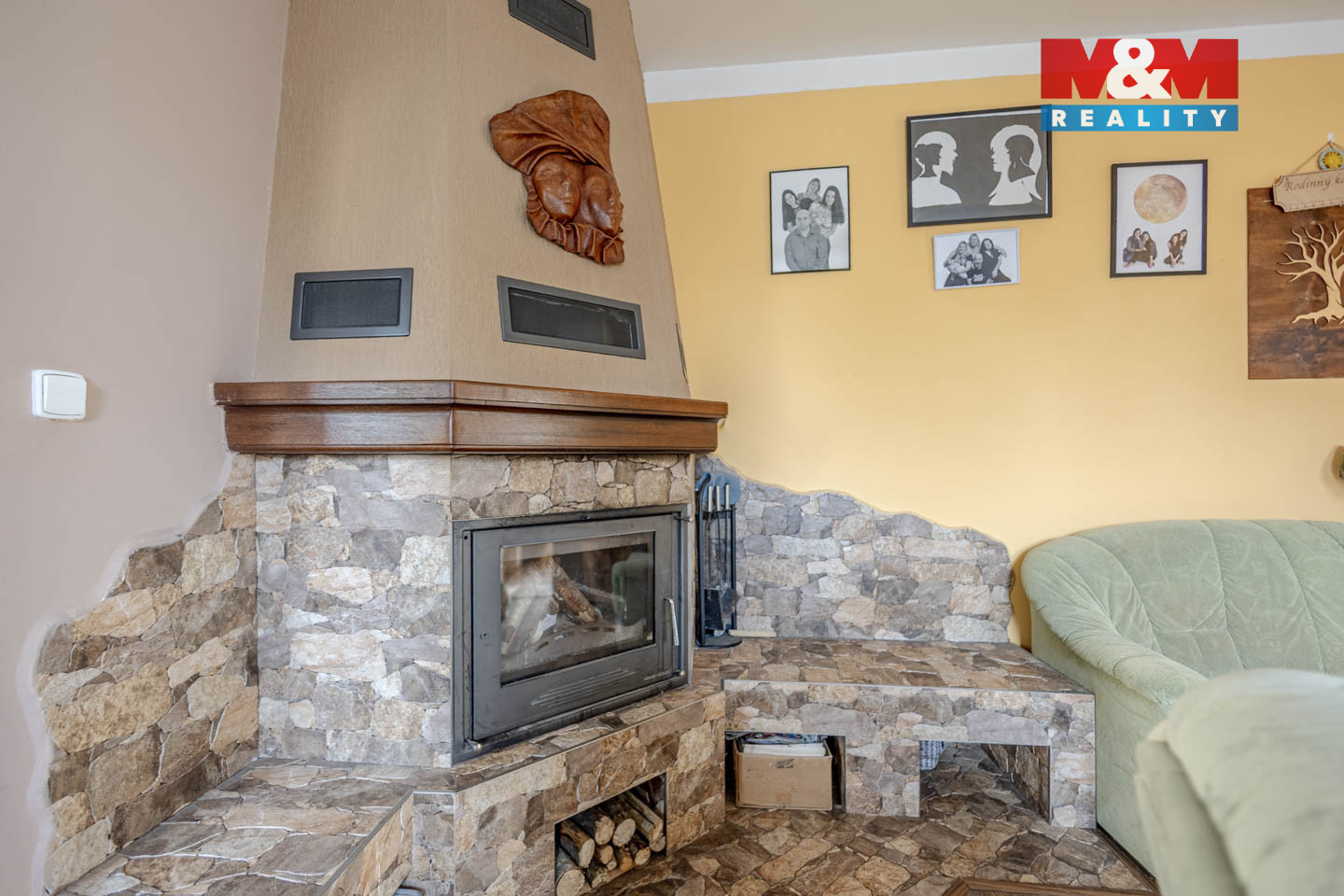 Obývací pokoj- byt 1