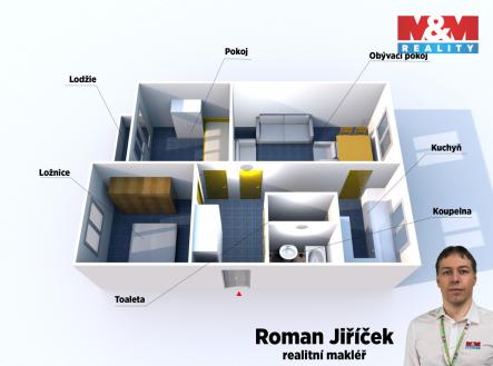 půdorys Žitná.jpg | Prodej bytu, 3+1, 78 m²