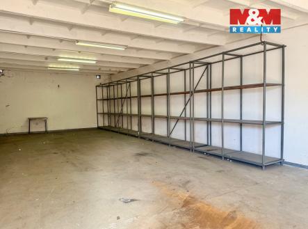 garáž | Pronájem - skladovací prostor, 120 m²
