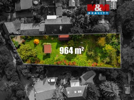 . | Prodej - pozemek, zahrada, 964 m²