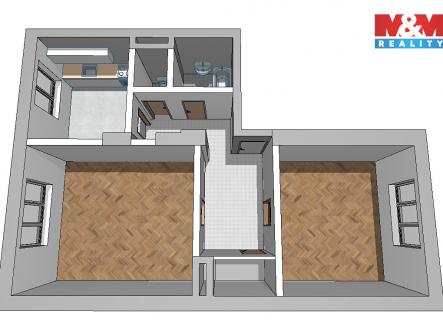 Půdorys II.jpeg | Prodej bytu, 2+1, 71 m²
