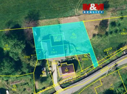 ortofoto | Prodej - pozemek pro bydlení, 1 102 m²