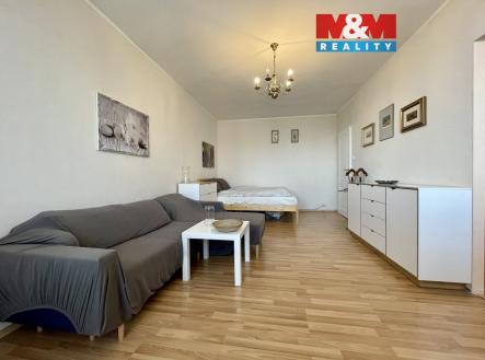 Obývací pokoj | Pronájem bytu, 1+1, 38 m²