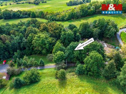 pohled na pozemek | Prodej - pozemek pro bydlení, 3 192 m²