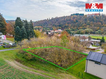 Prodej pozemku k bydlení, 1057 m², Chocerady | Prodej - pozemek pro bydlení, 1 057 m²