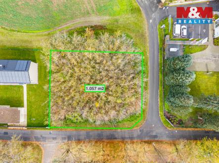 Prodej pozemku k bydlení, 1057 m², Chocerady | Prodej - pozemek pro bydlení, 1 057 m²