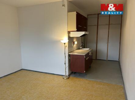 kuchyňský kout | Pronájem bytu, 1+kk, 27 m²