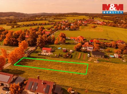 Hrusice-1100-podzim-vyznaceni.jpg | Prodej - pozemek pro bydlení, 1 100 m²