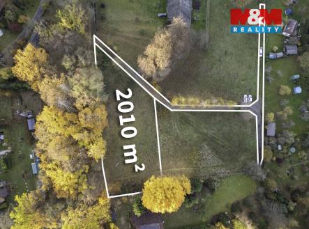 zákres pozemků  | Prodej - pozemek pro bydlení, 2 010 m²