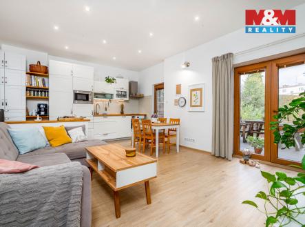 obývací pokoj + KK | Prodej bytu, 3+kk, 72 m²