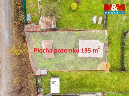 Plocha pozemku.jpg | Prodej - pozemek, zahrada, 195 m²