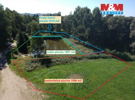 mapa vyznačení.jpg | Prodej - pozemek pro bydlení, 4 319 m²