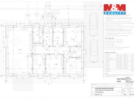 3 - pÖdorys 1.NP - tisk na A2_page-0001.jpg | Prodej - pozemek pro bydlení, 700 m²