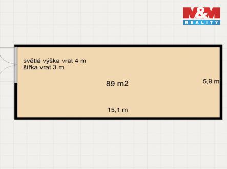 Sklad 89m.jpg | Pronájem - skladovací prostor, 89 m²