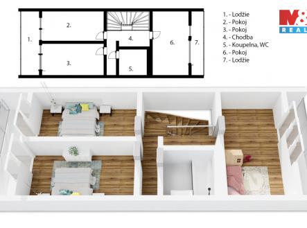 Půdorys.ŘRD.Cihelna.patro.jpg | Prodej - dům/vila, 160 m²
