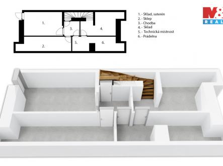 Půdorys.ŘRD.Cihelna.suterén.oprava.jpg | Prodej - dům/vila, 160 m²