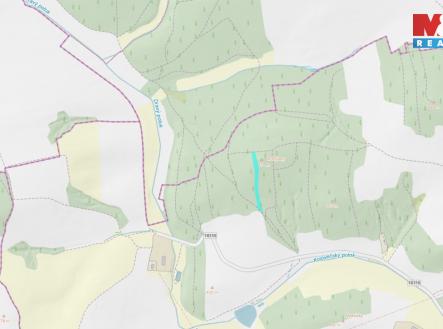 les koloveč 3.jpg | Prodej - pozemek, les, 13 001 m²