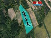 Prodej - pozemek, trvalý travní porost, 69 610 m²