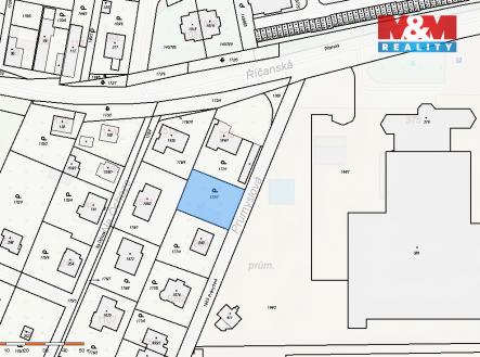 Katastrální mapa | Prodej - pozemek pro bydlení, 700 m²