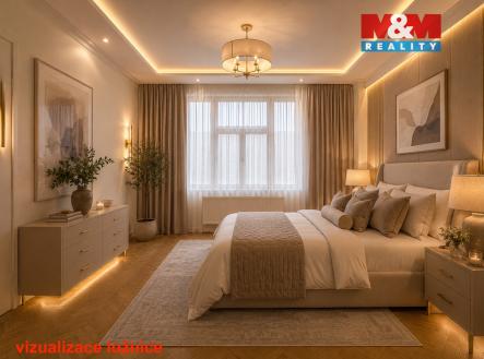 vizualizace ložnice.jpg | Prodej bytu, 4+1, 119 m²