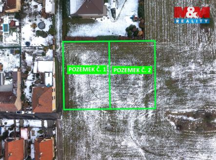 2 POZEMKY | Prodej - pozemek pro bydlení, 941 m²