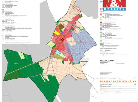 II-1_UP-Belusice_Koordinacni-vykres_cistProVydani_2020-09-09_page-0001.jpg | Prodej - pozemek pro bydlení, 3 662 m²