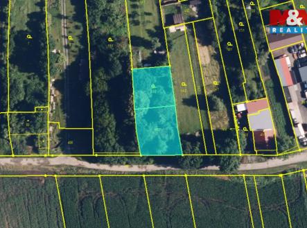 ortofoto oba pozemky.jpg | Prodej - pozemek pro bydlení, 1 200 m²
