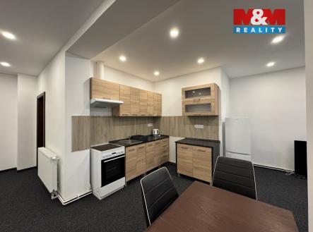 Obývák + kuchyň | Pronájem bytu, 2+kk, 83 m²