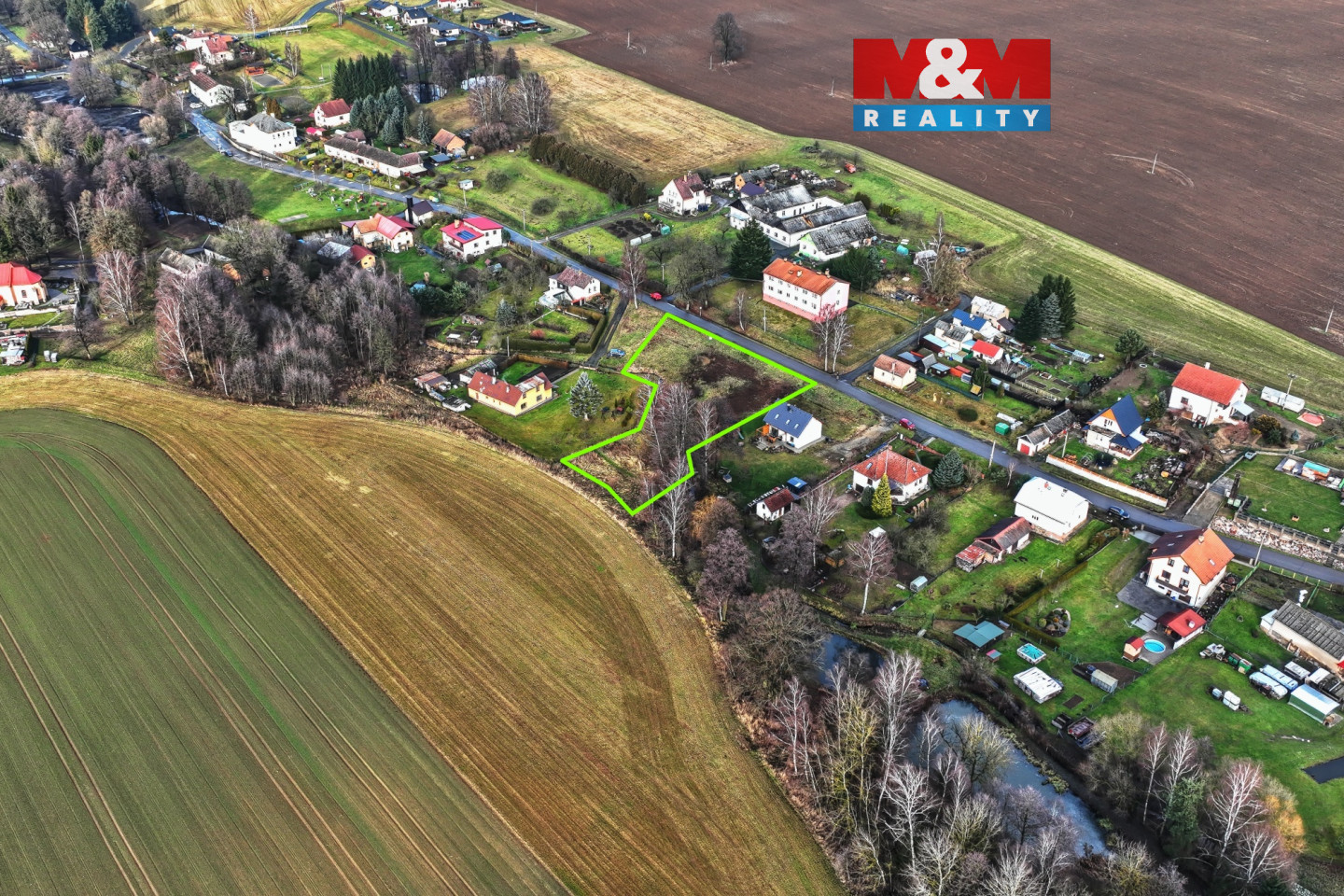 Pozemek v klidné části