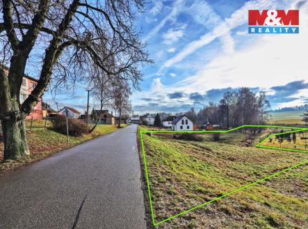 Příjezd po obecní cestě | Prodej - pozemek pro bydlení, 2 126 m²