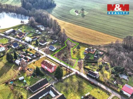 Zajímavý tvar pozemků | Prodej - pozemek pro bydlení, 2 126 m²