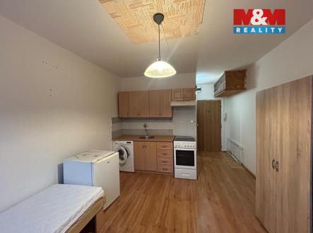 místnost | Pronájem bytu, 1+kk, 20 m²