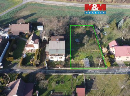 Vyznac╠îeni╠ü_Pozemek_1.jpg | Prodej - pozemek pro bydlení, 900 m²
