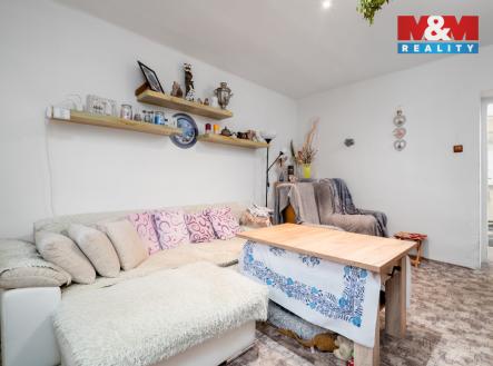 Obývací pokoj | Prodej bytu, 2+1, 50 m²