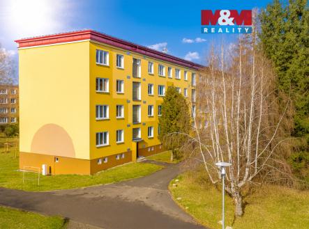 pohled na dům | Prodej bytu, 2+1, 58 m²