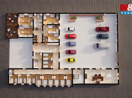 půdorys přízemí | Prodej - dům/vila, 235 m²