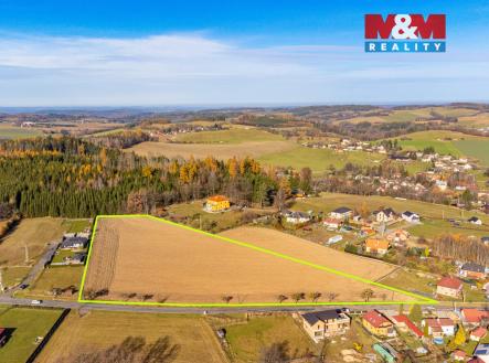 POZEMEK HERMANICKY DRON-3zakreslený.jpg | Prodej - pozemek pro bydlení, 17 248 m²